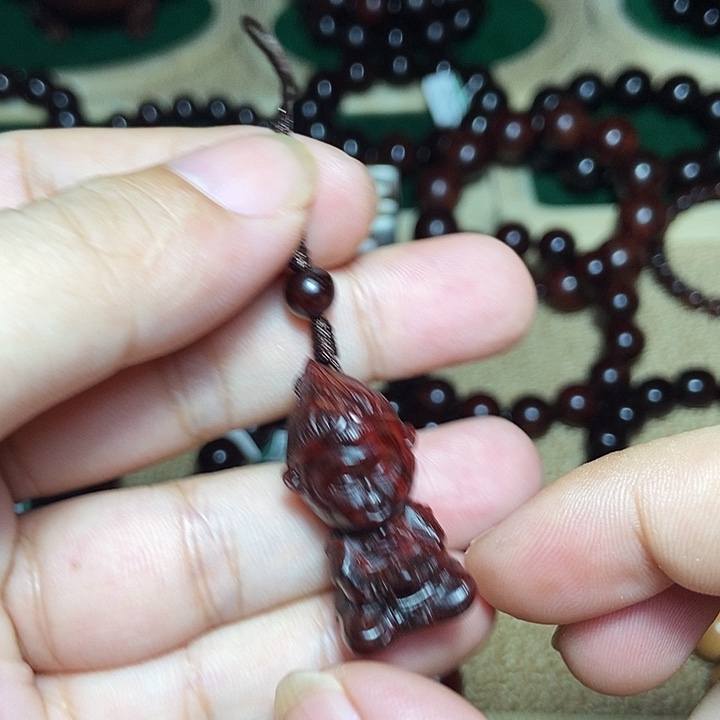 檀香紫檀（小叶紫檀）无事牌