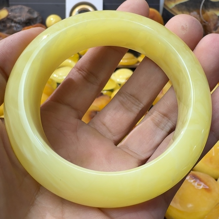 韩***潮定制琥珀天然琥珀蜜蜡手濁