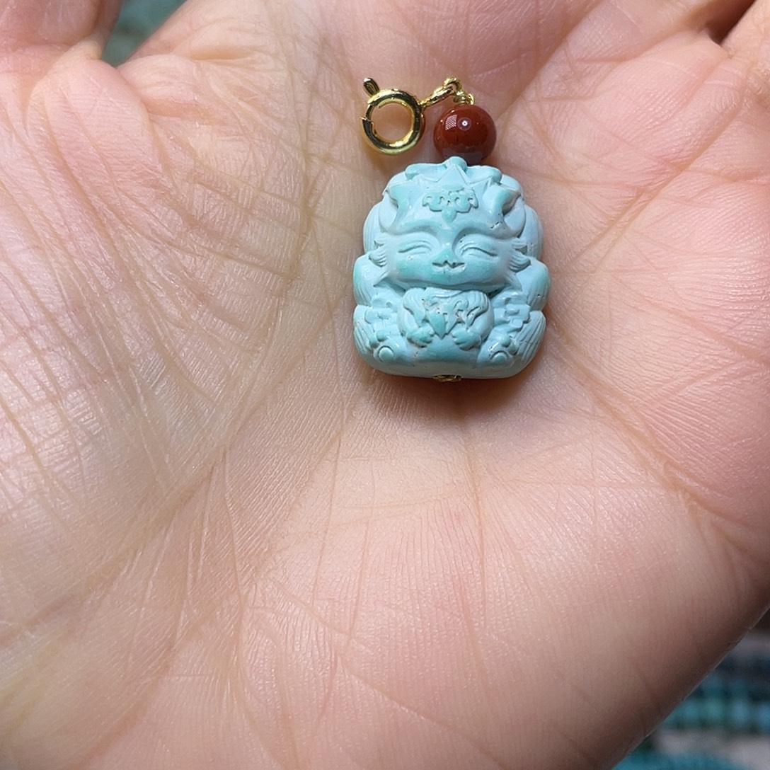 绿松石未镶嵌配饰