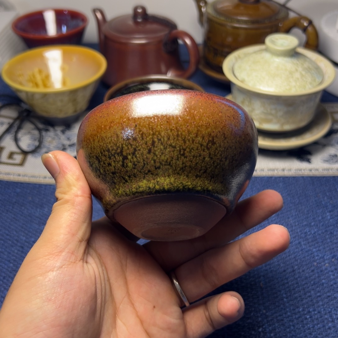 建阳建盏喝茶主人杯