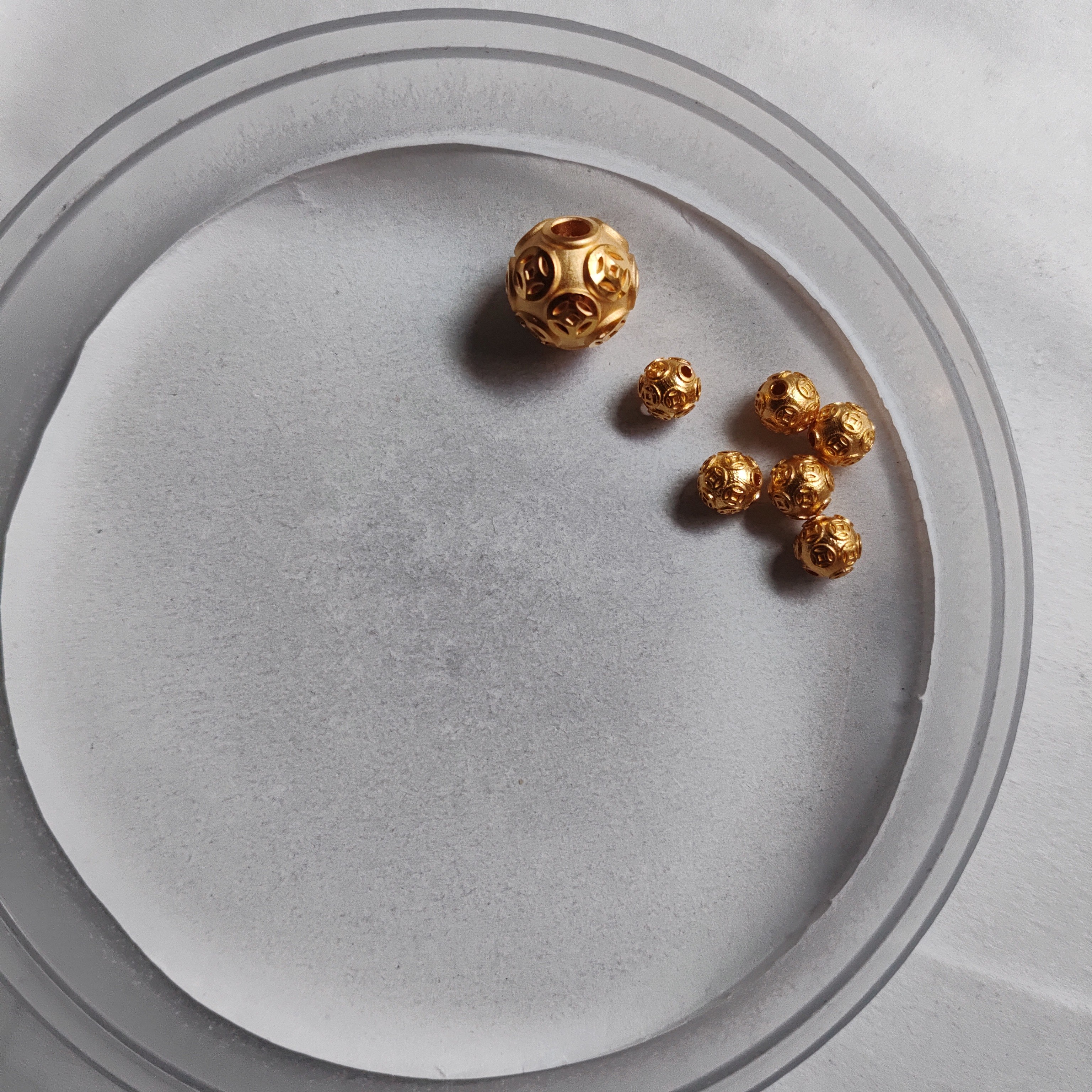 金元宝足金999貔貅珠子首饰