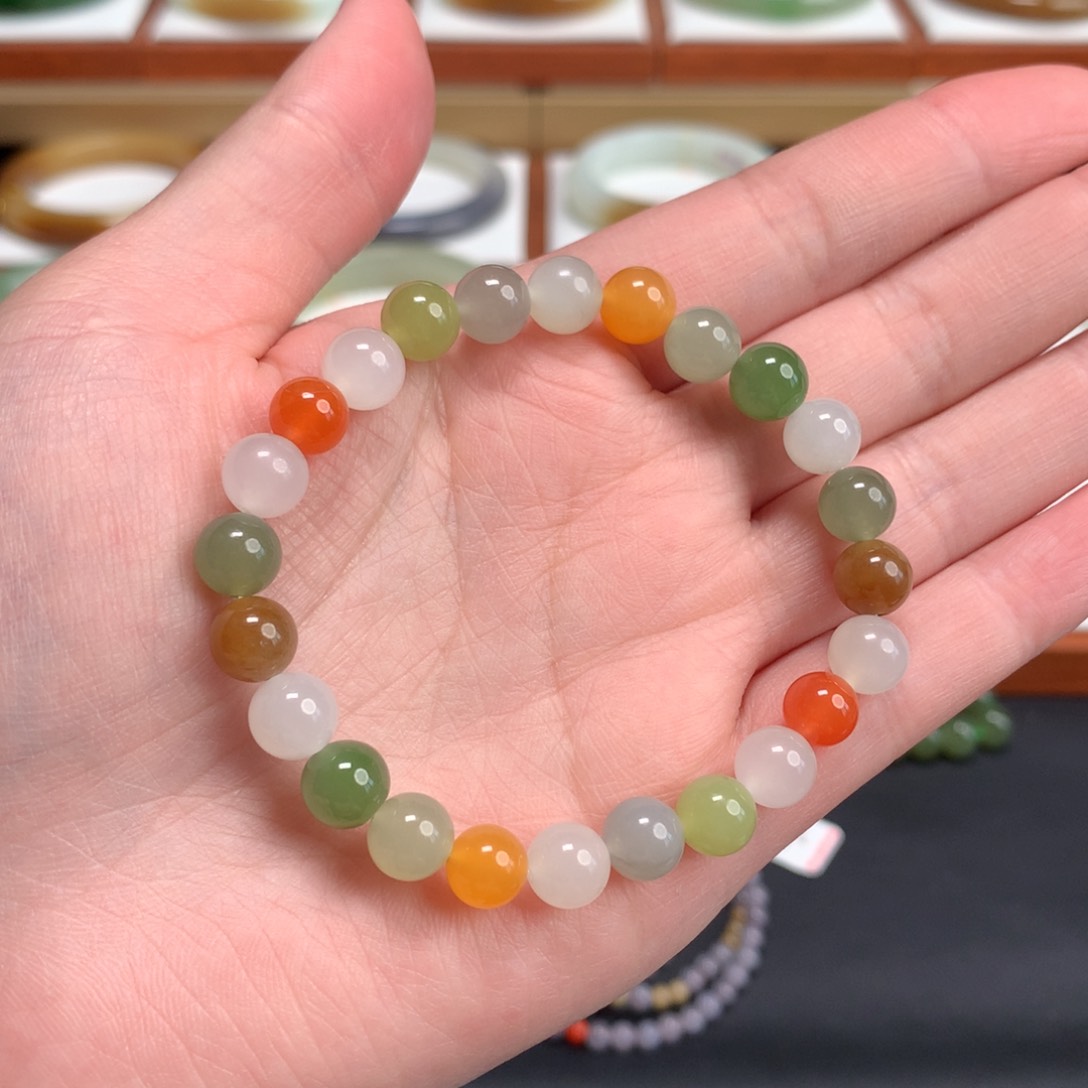 和田玉手串未镶嵌