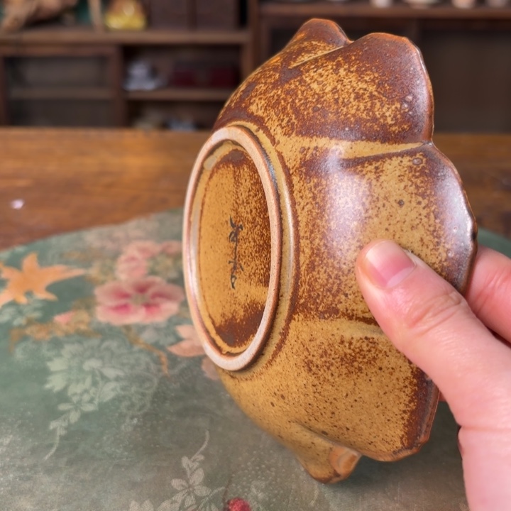 ****欣柴烧纯手工手绘陶瓷