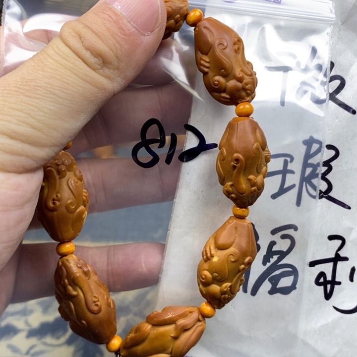 橄榄核手串/手链橄榄核雕工艺手串