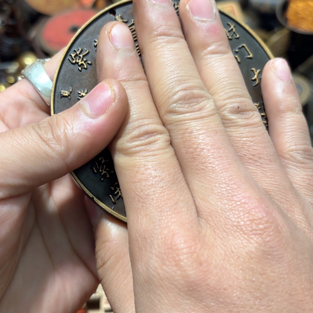 珍华铜器文玩摆件