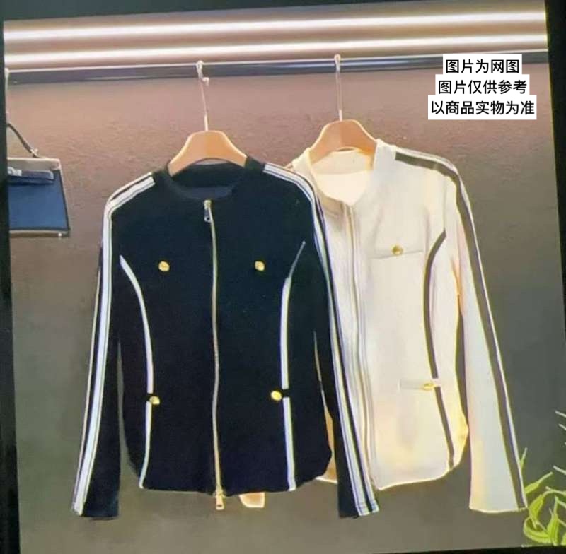 拉链显瘦百搭长袖外套休闲风