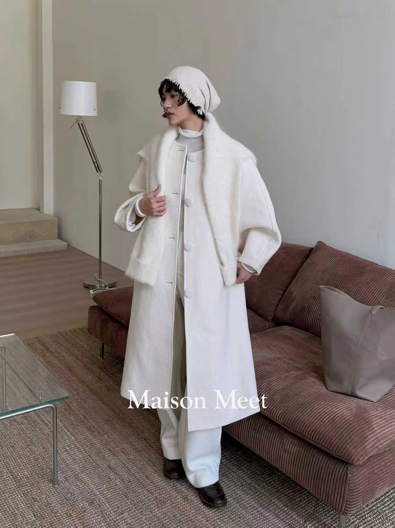 杨杨 梅森-时尚气质羊毛大衣5191