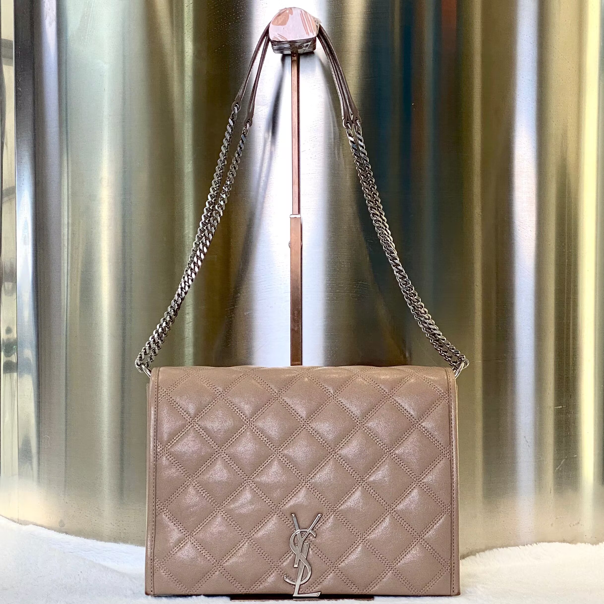 99新 YSL/圣罗兰 古有98新圣罗兰单肩包7475