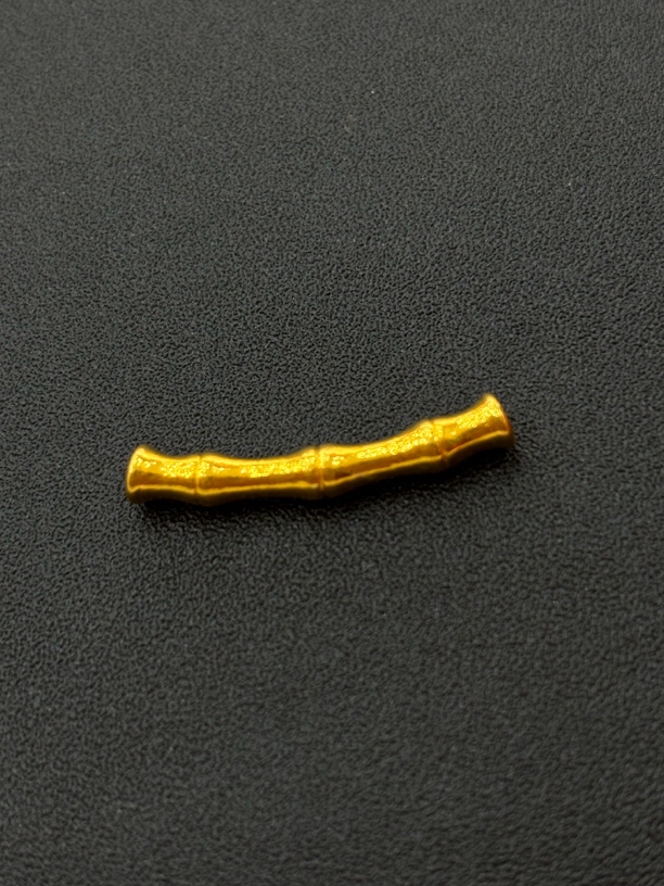 足金999 配件竹节弯管（送合金）