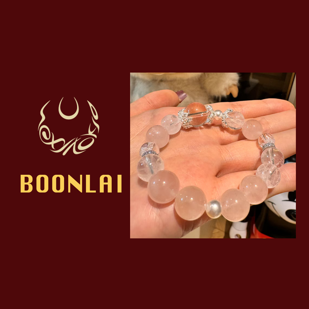 铜合金手链 Boonlai 马粉雪花幽灵手串208