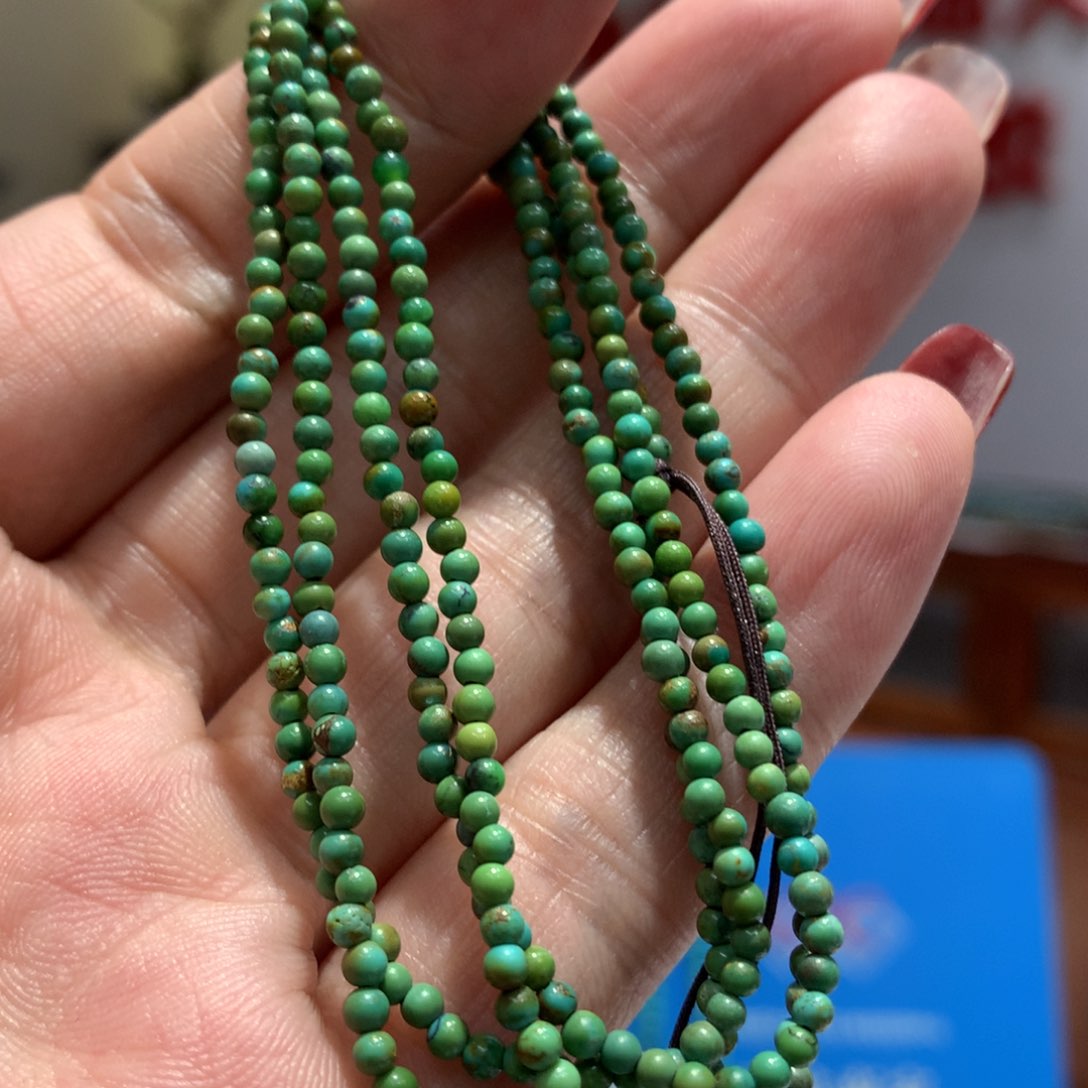 绿松石长链未镶嵌