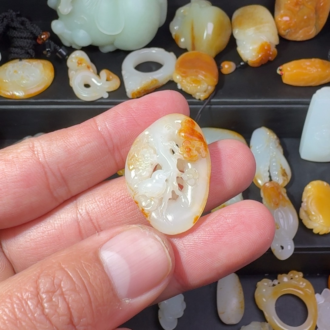 一***）和田玉未镶嵌吊坠(不含链)