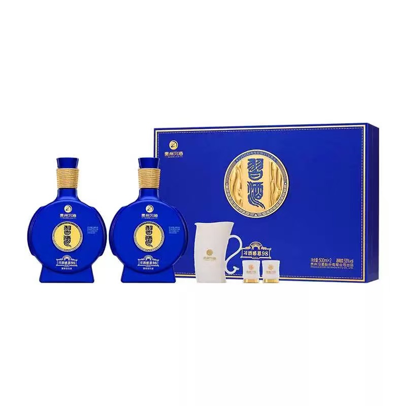 习酒习酒感恩98礼盒装酱香型53度500ml*2