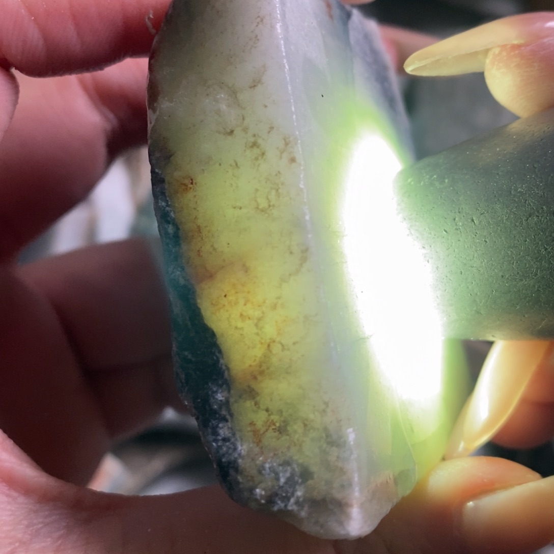 颈饰未镶嵌翡翠天然翡翠