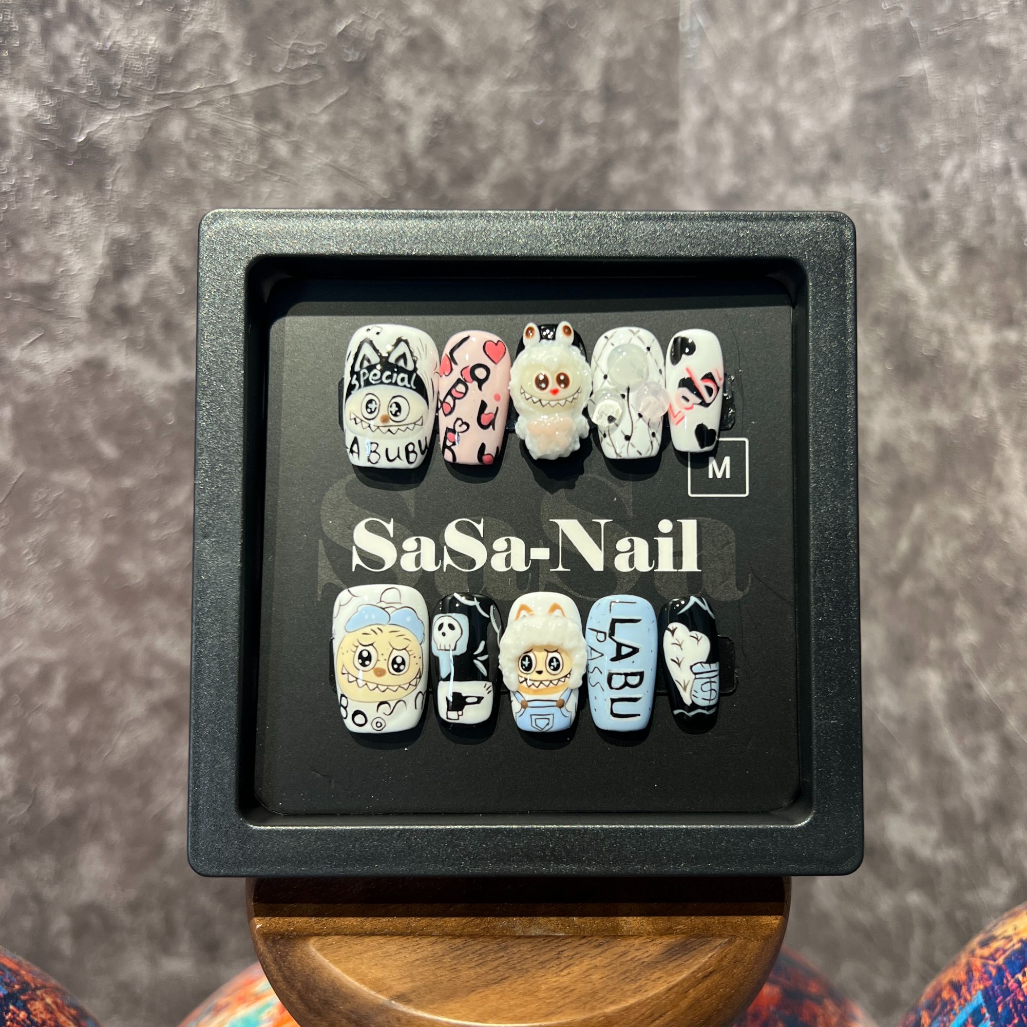 240✓SaSaNail 纯手工高端定制穿戴甲