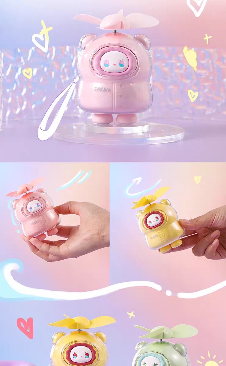 【啾啾拆盒】EMMA迷你小风扇二代|秘境森林潮玩盲盒