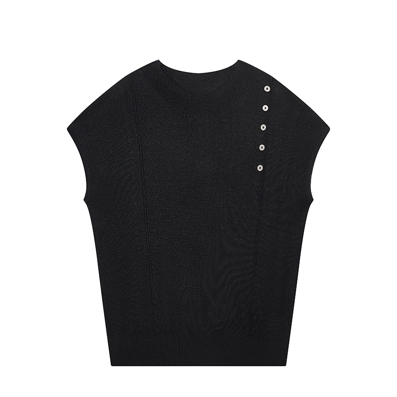 【尚雅专属】kxw温柔薄款气质风针织衫新款设计感套头上衣S2513