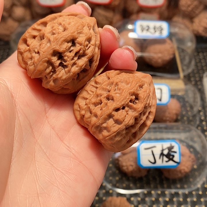 核桃手串/手链37尺寸梨木台