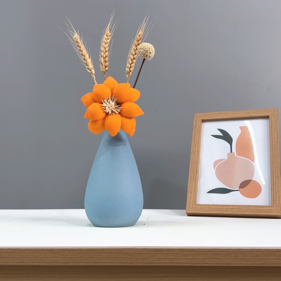 瓶花瓶带花高度20-30厘米左右