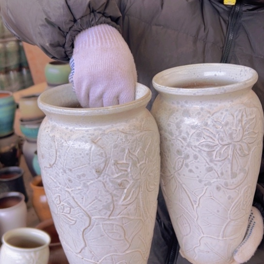 紫砂花盆高31口15————