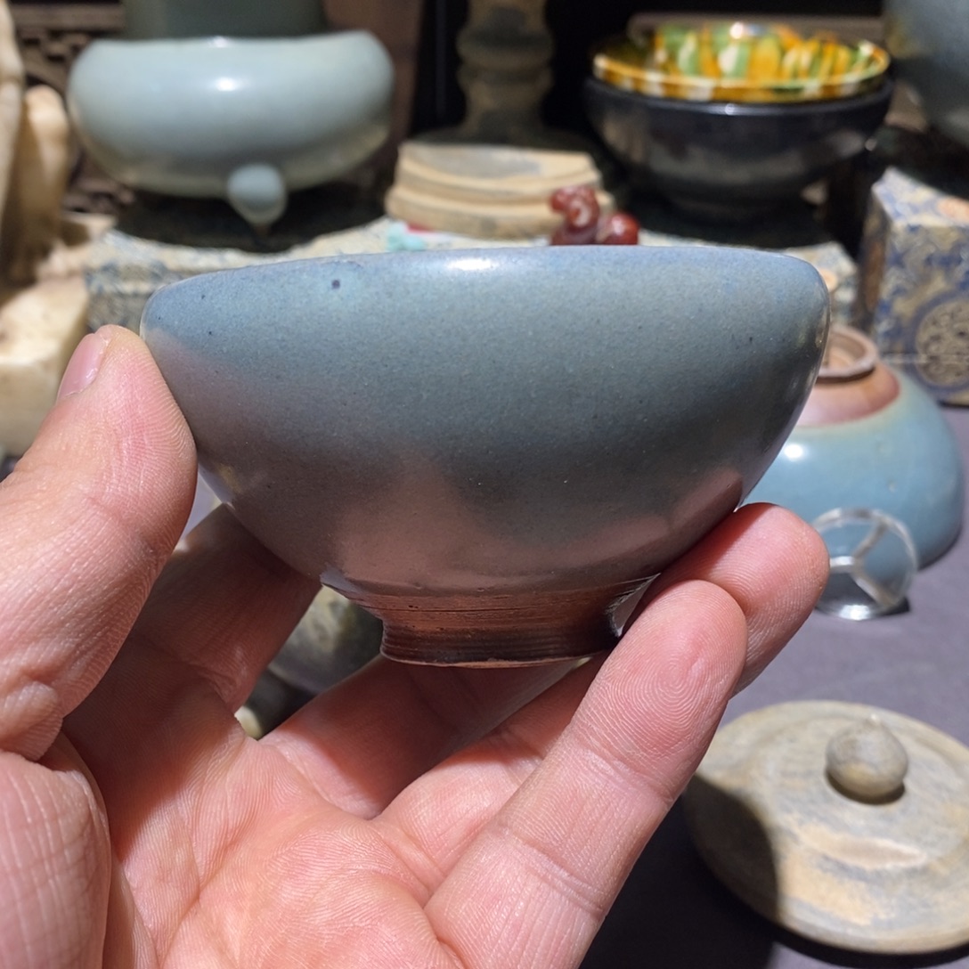 钧窑窑变泡泡盏全品