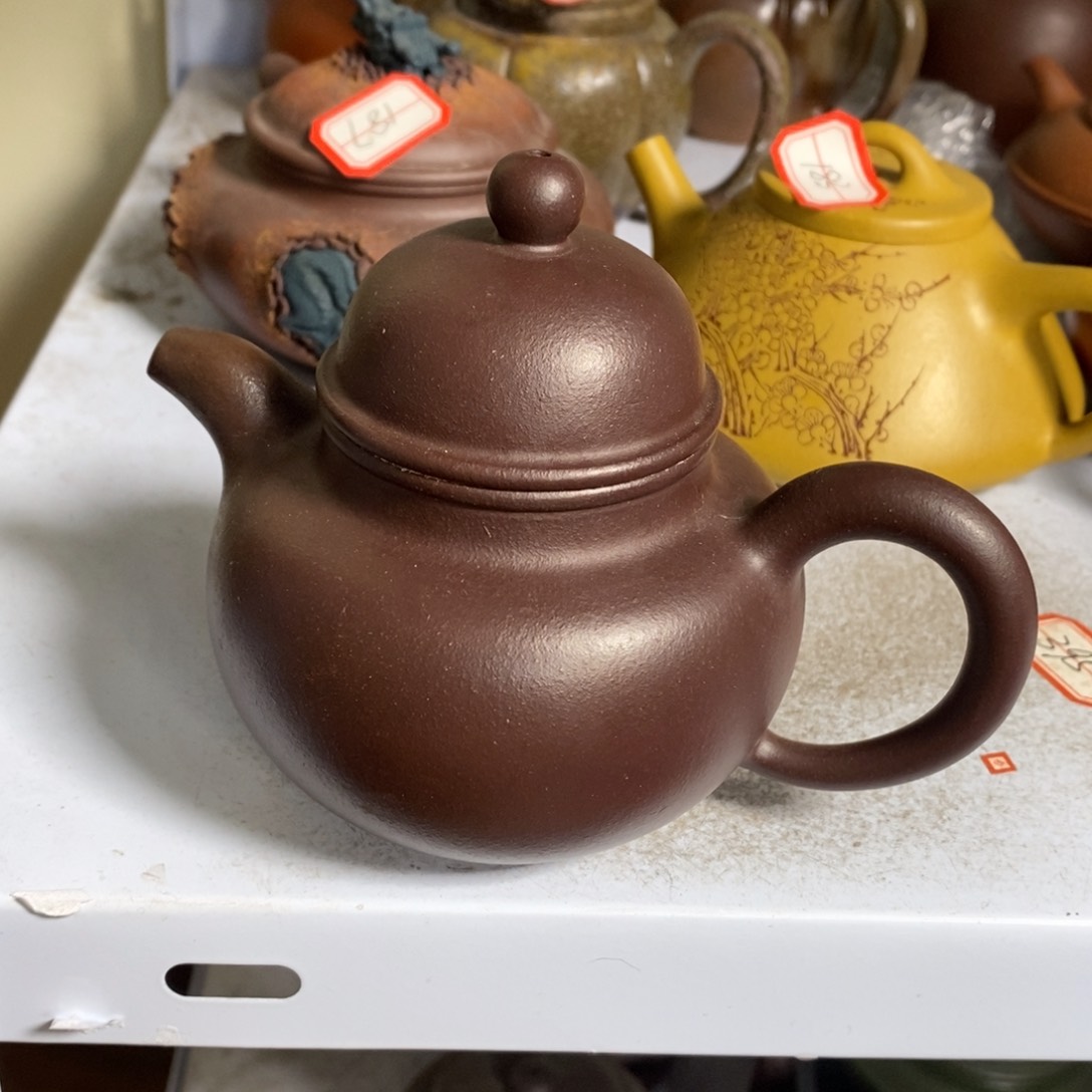 紫砂茶壶原矿手工155