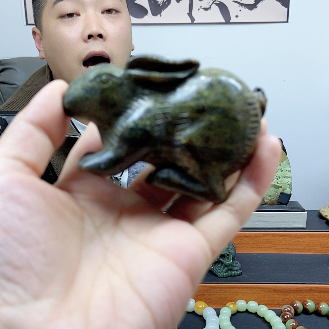 岫岩河磨玉（透闪石质玉）未镶嵌把件多样性随机发一