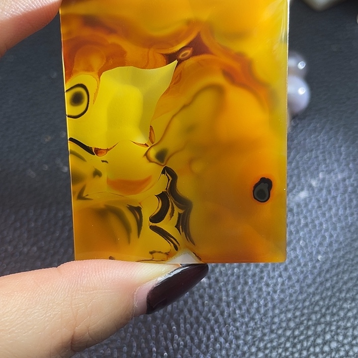 黄***娜玛瑙/玉髓未镶嵌颈饰