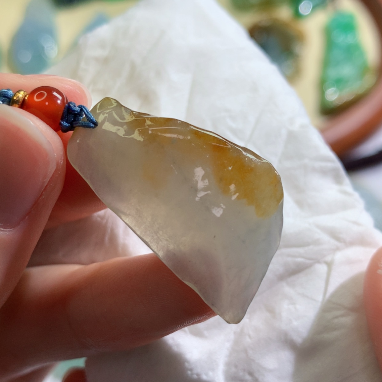 【闪购商品】翡翠吊坠(不含链)未镶嵌 2741