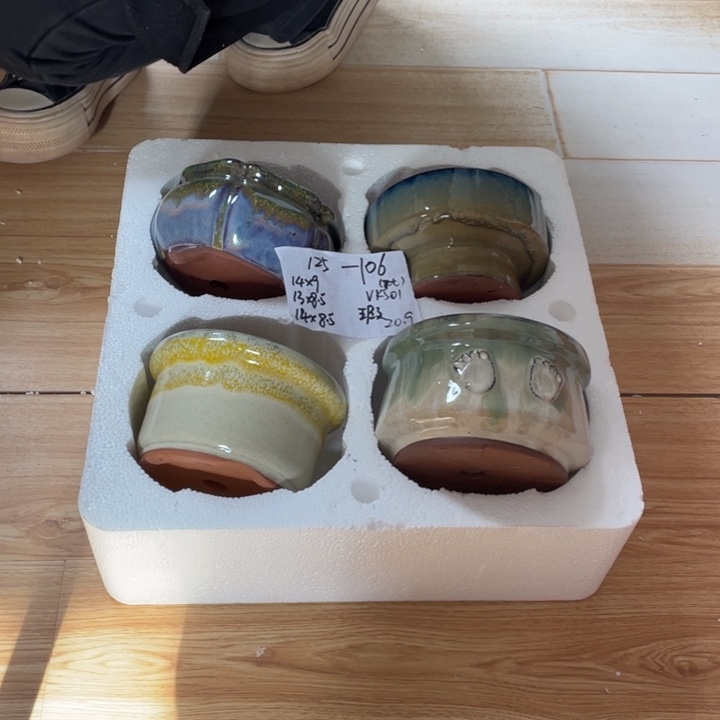 粗陶多肉花盆微瑕106