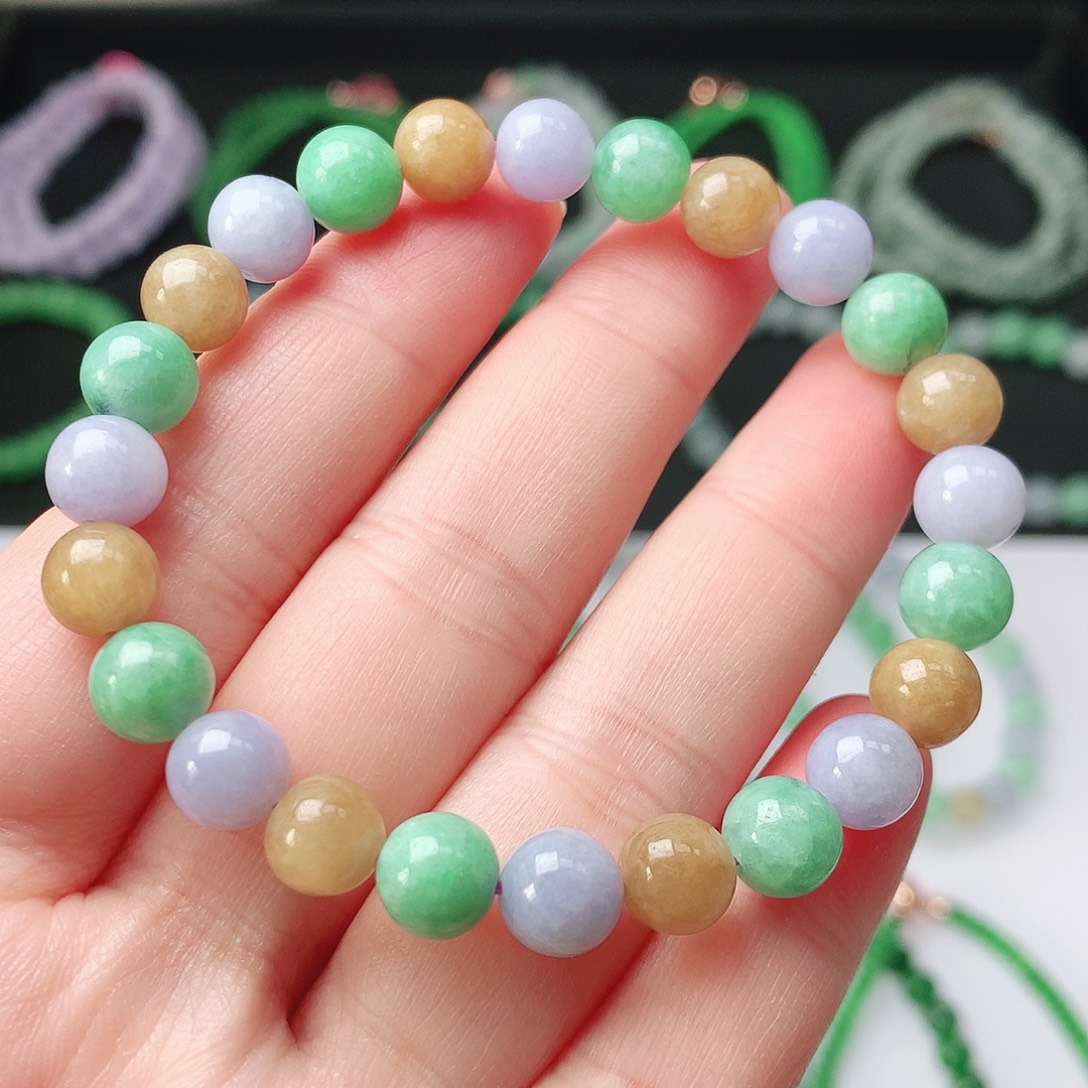 翡翠未镶嵌手链翡翠