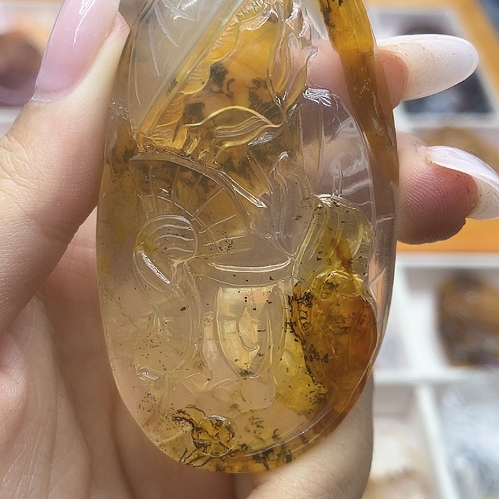 颈饰未镶嵌水晶天然