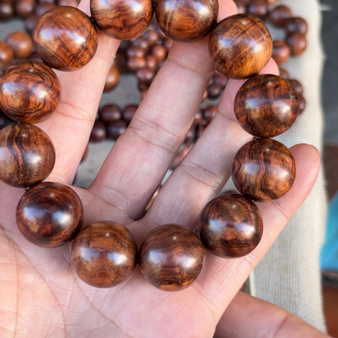 一***欢手串/手链黄花梨/降香黄檀