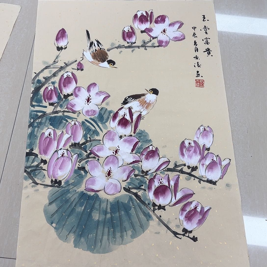 国画国画作品展。国画^_^