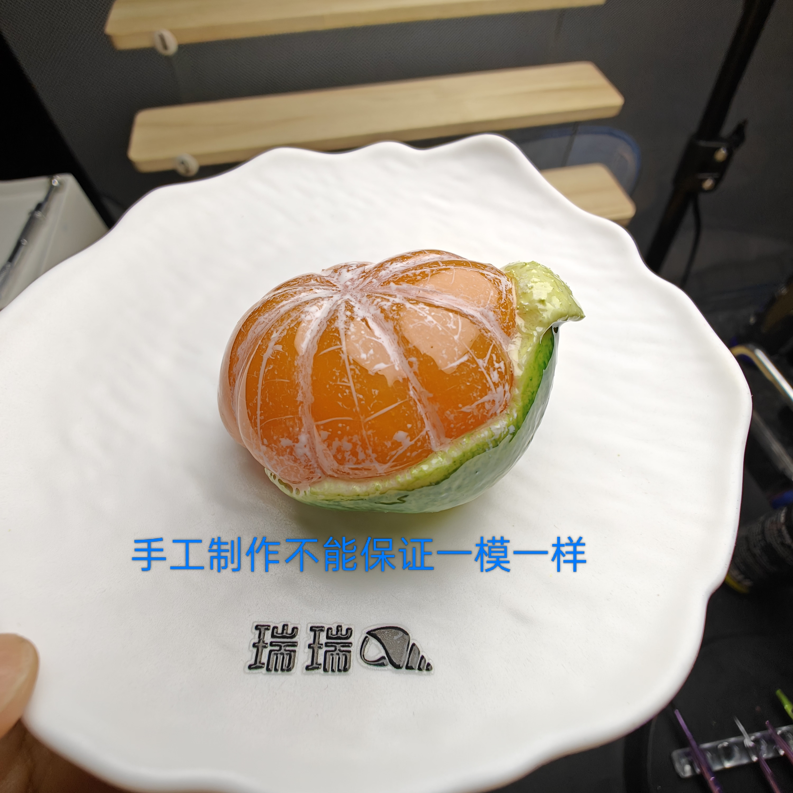 寄居蟹替换壳蟹缸手工diy天然海螺彩绘塑形橘子圆口