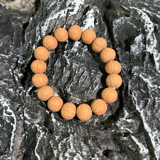 【0431】猴头凤羽原皮手串15-16mm左右