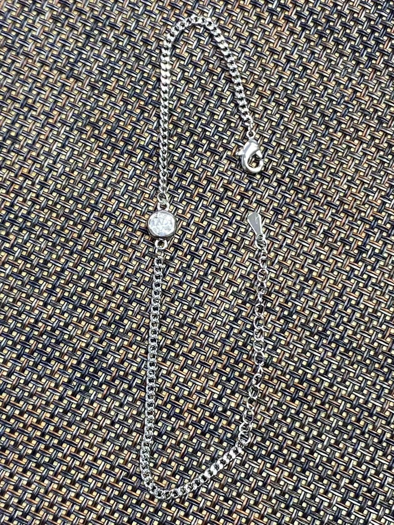 玉泽甄选白气泡手链f460