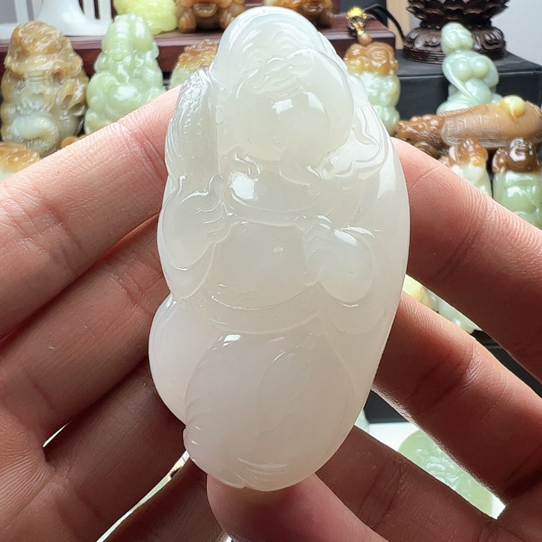 和田玉挂件未镶嵌