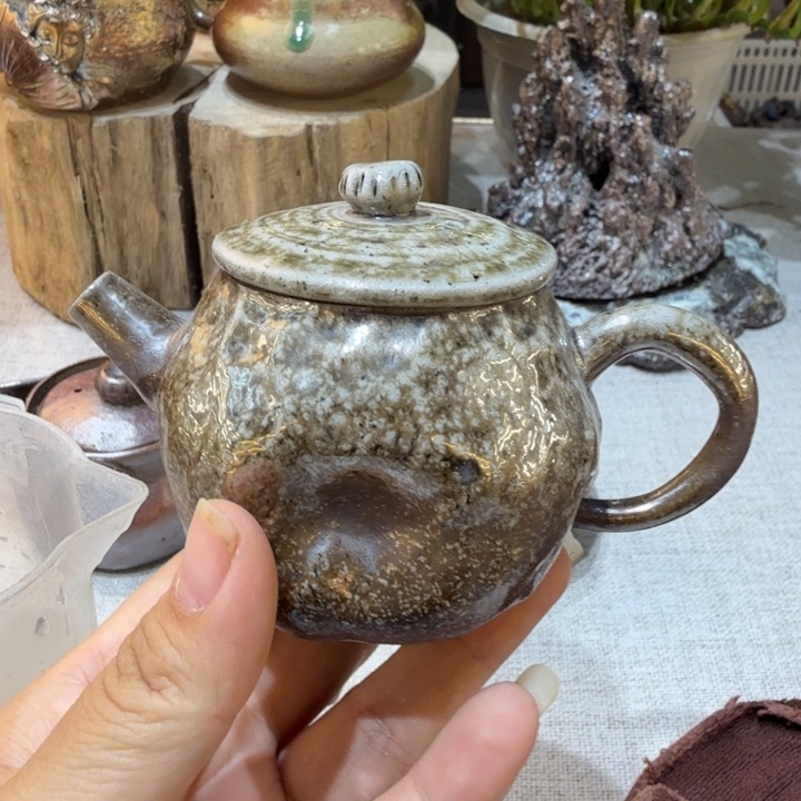 陶盘精品柴烧福利放漏