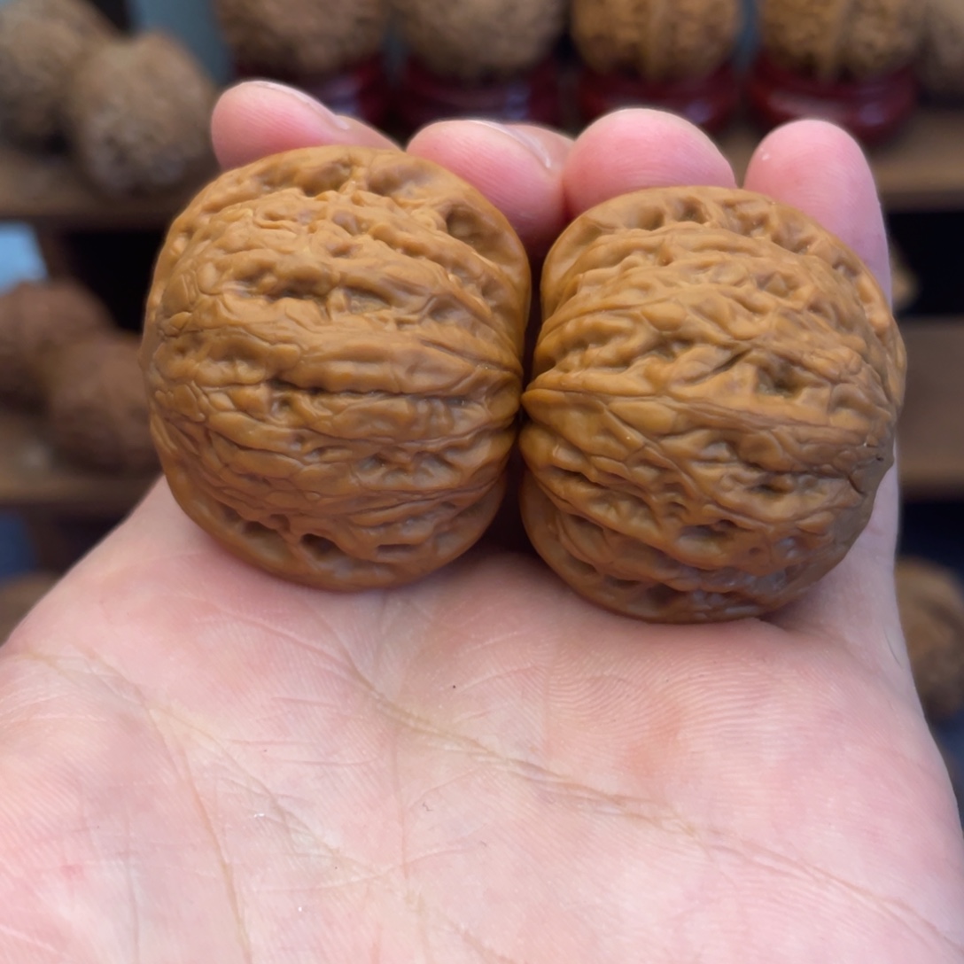 文玩核桃吊坠铁锤36.5全品无修