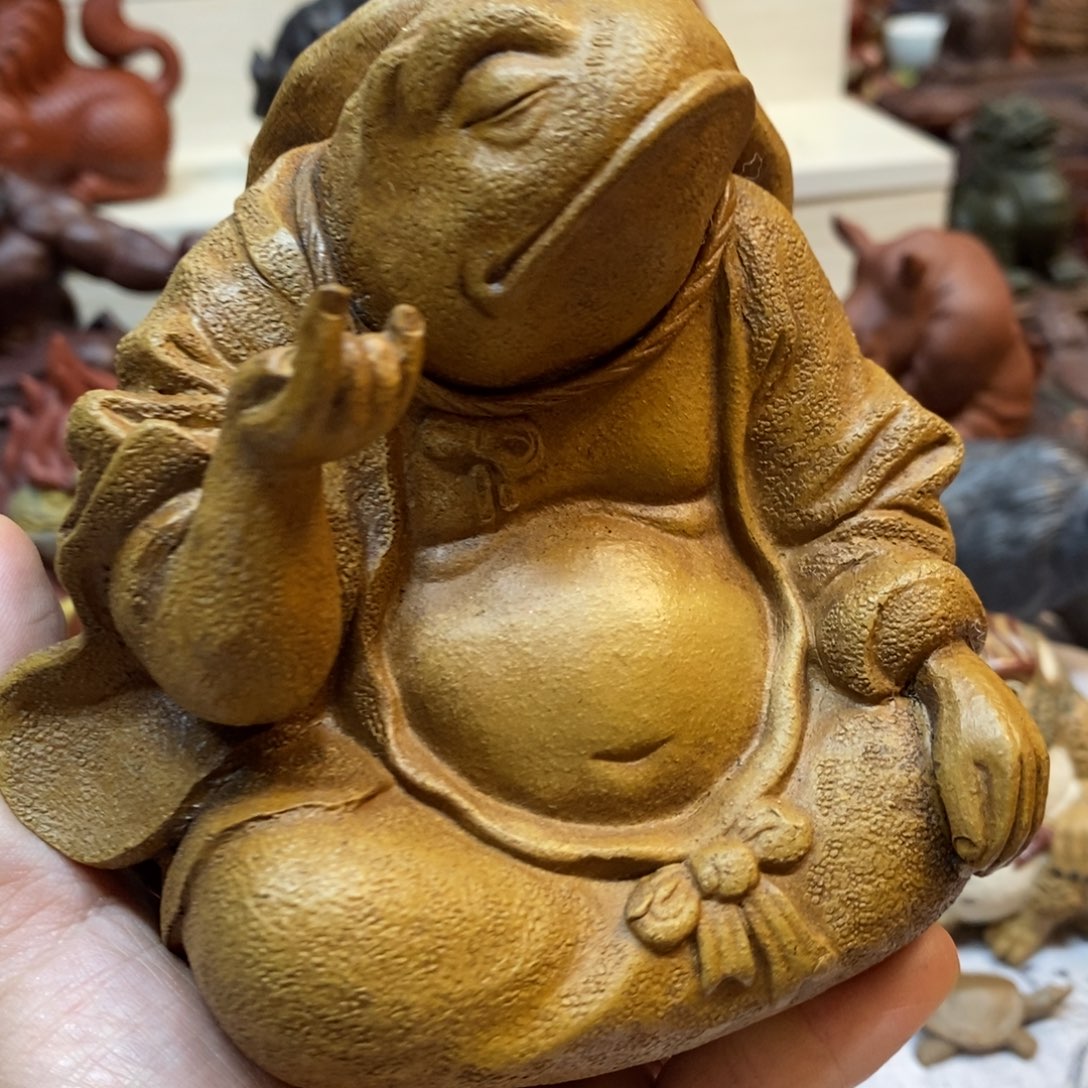 茶宠紫砂顺丰葛你