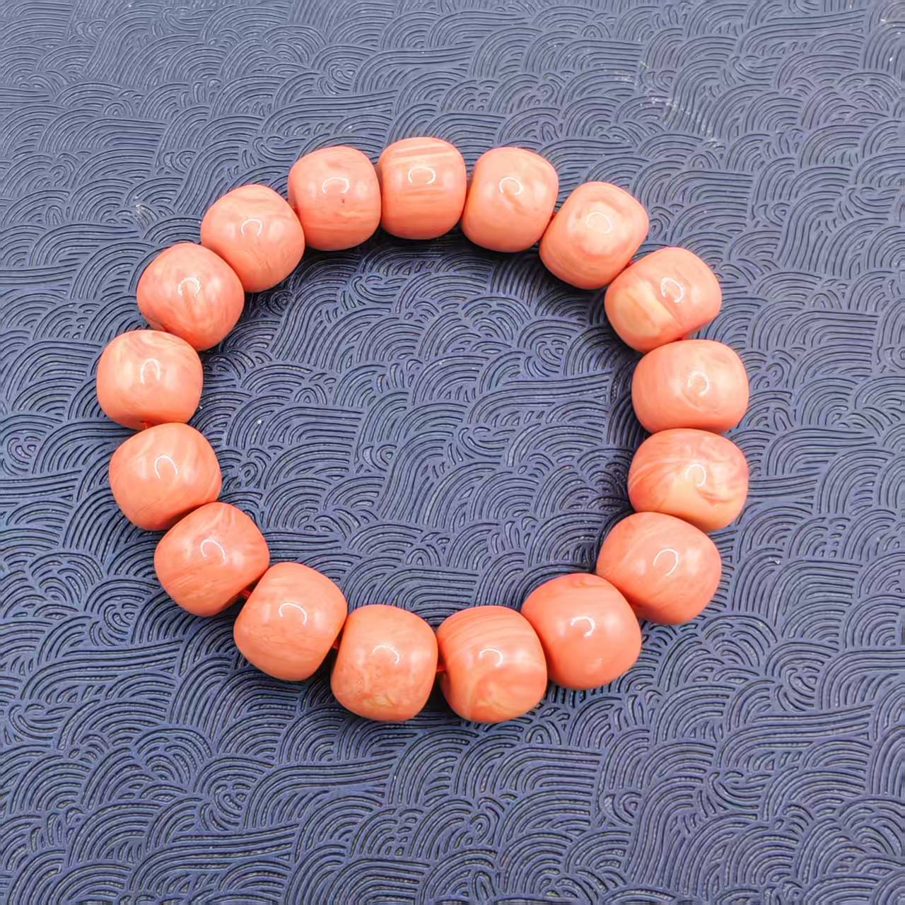 7号H147杉14mm算盘珠手串