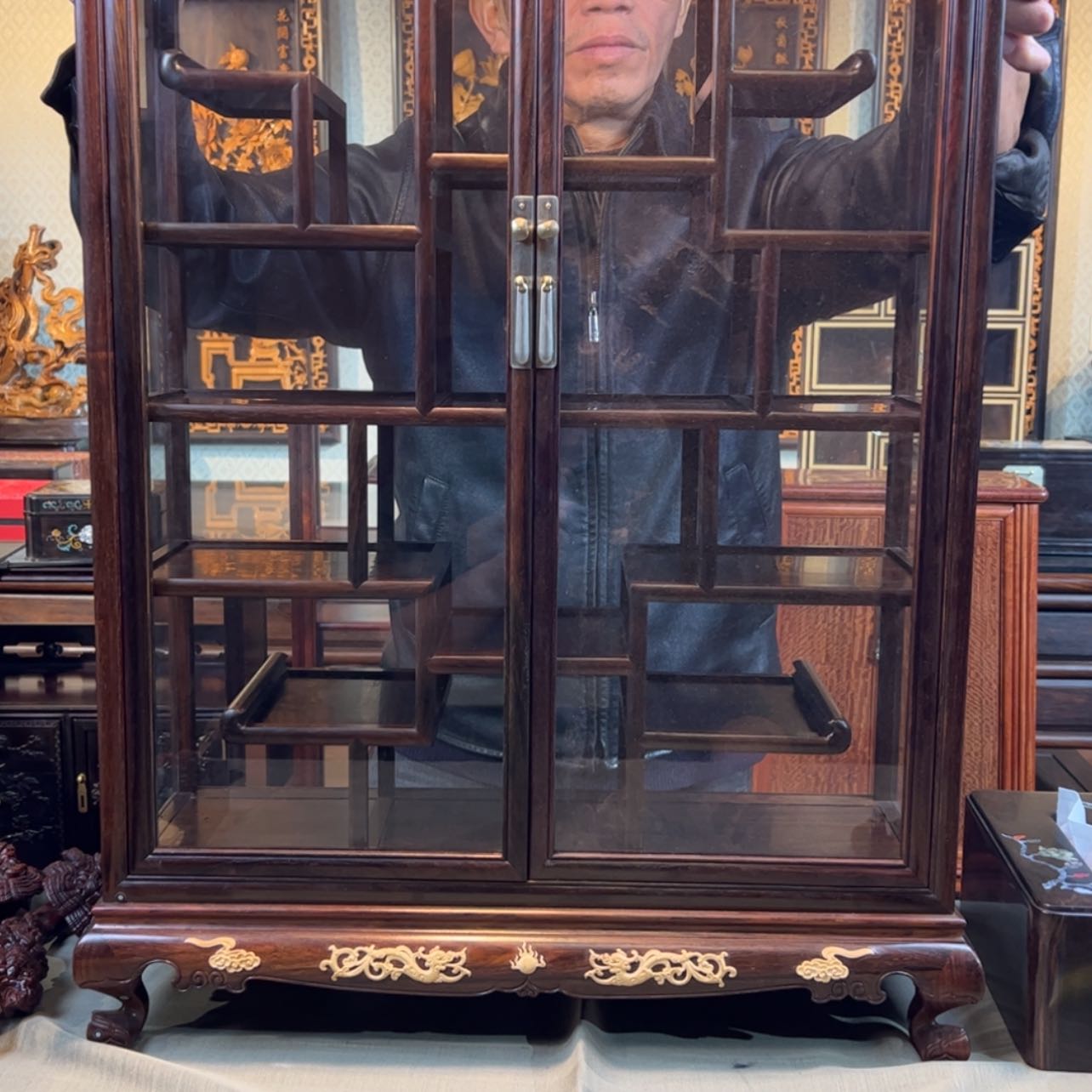 【闪购商品】红酸枝木类成套家具