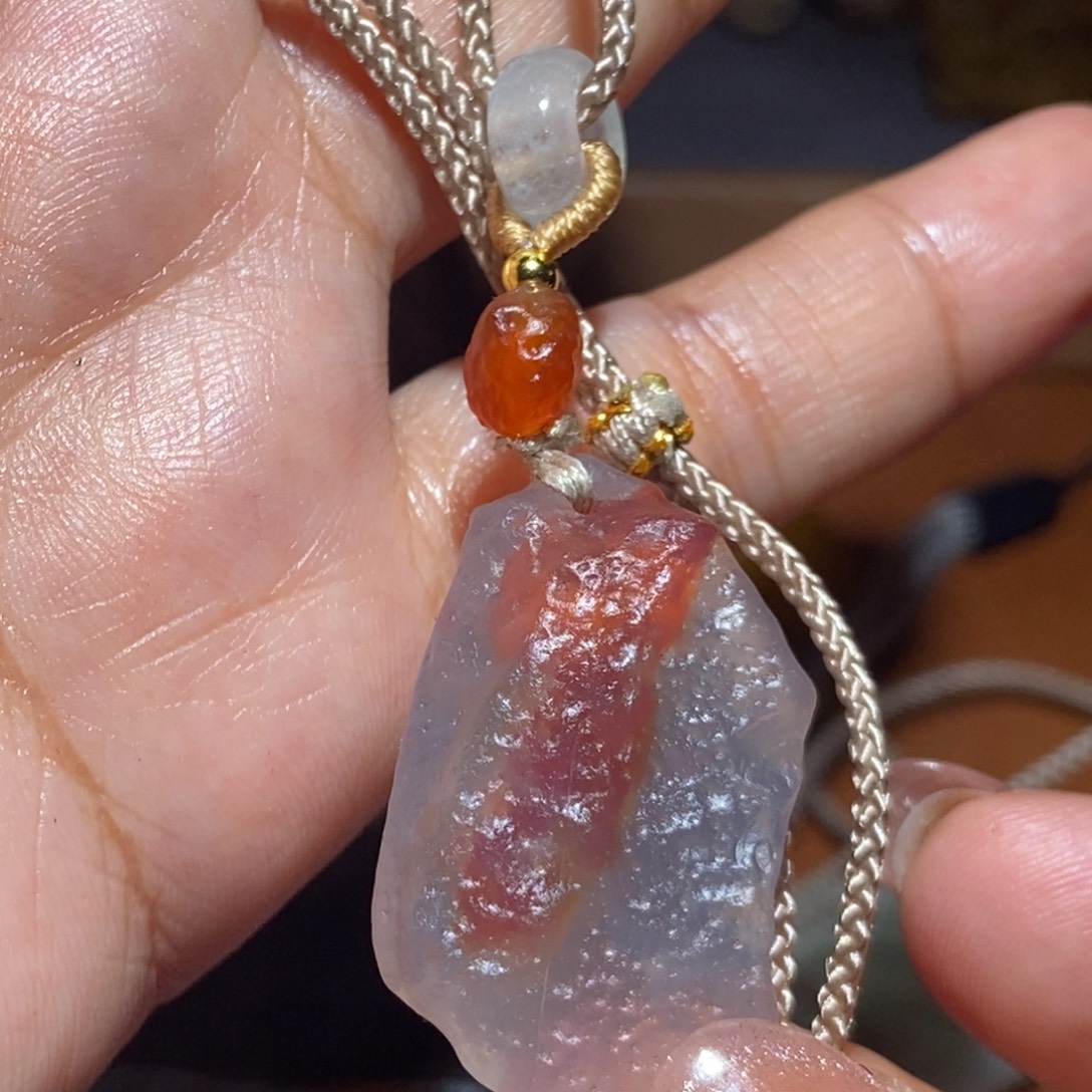 玛瑙/玉髓合金珠宝半成品