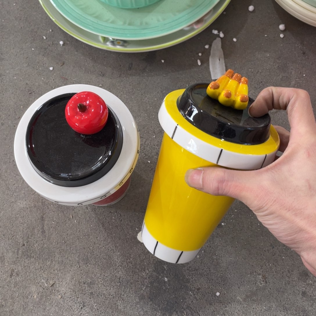 新款380毫升杯子香蕉苹果两个装