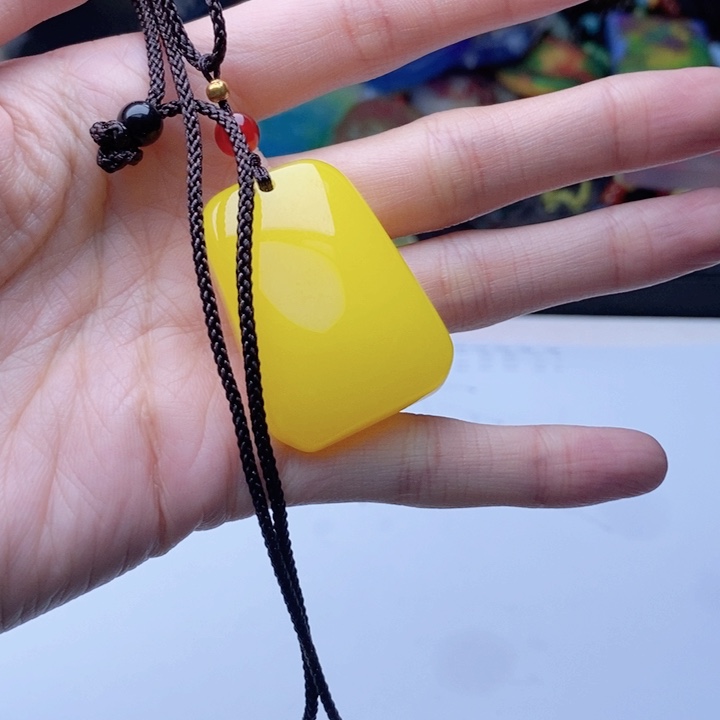 蜜蜡颈饰未镶嵌157套装