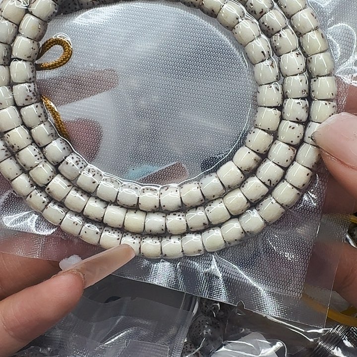 星月菩提手串519长老半臂星月菩提河豚65直108