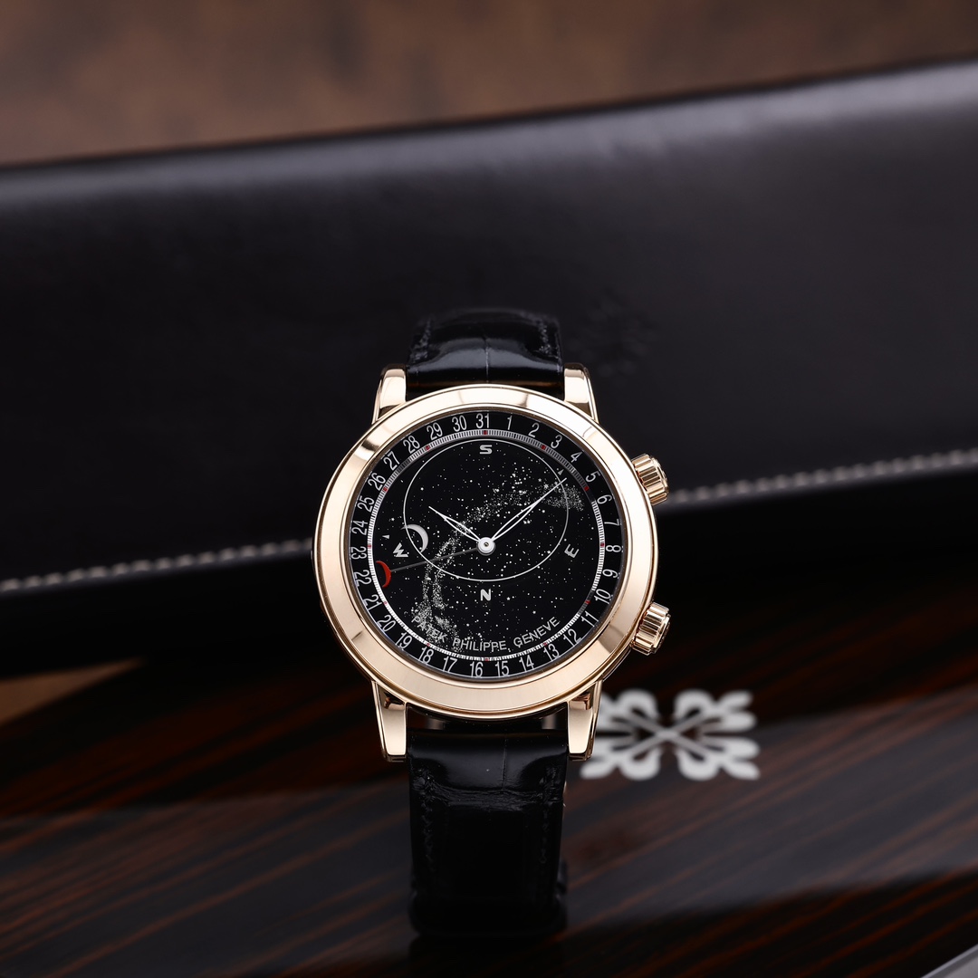 95新 Patek Philippe/百达翡丽 6102R 18k玫瑰金 44mm 2022年保卡