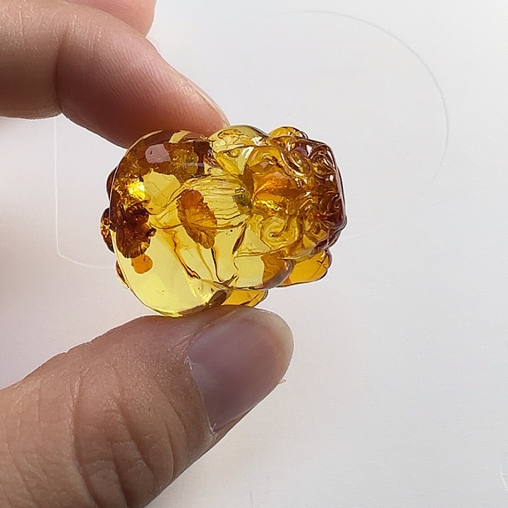 琥珀（花珀）未镶嵌颈饰