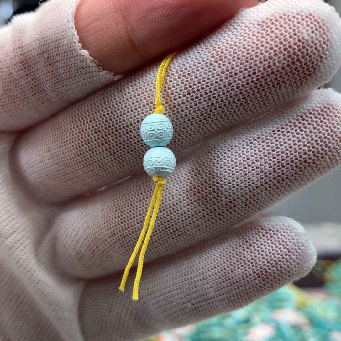 绿松石未镶嵌挂件